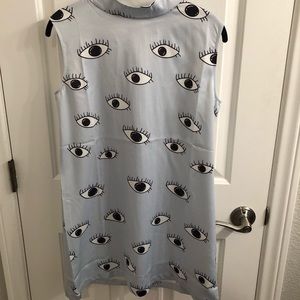 Blue eyed babydoll dress